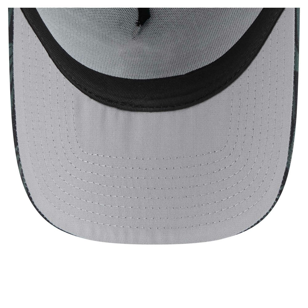Black Los Angeles Angels New Era 9FORTY A-Frame Trucker Adjustable Hat