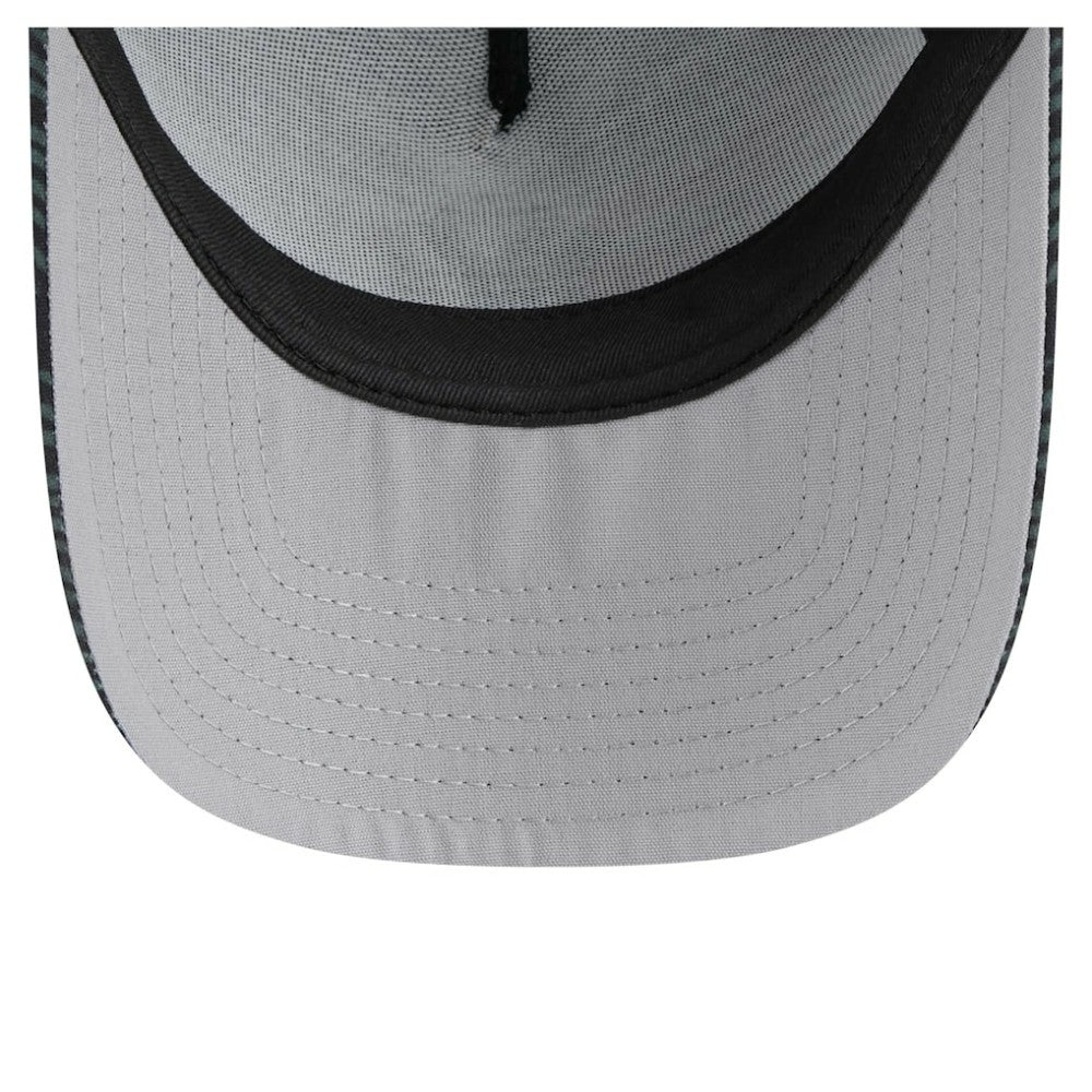 Black New York Yankees New Era 9FORTY A-Frame Trucker Adjustable Hat