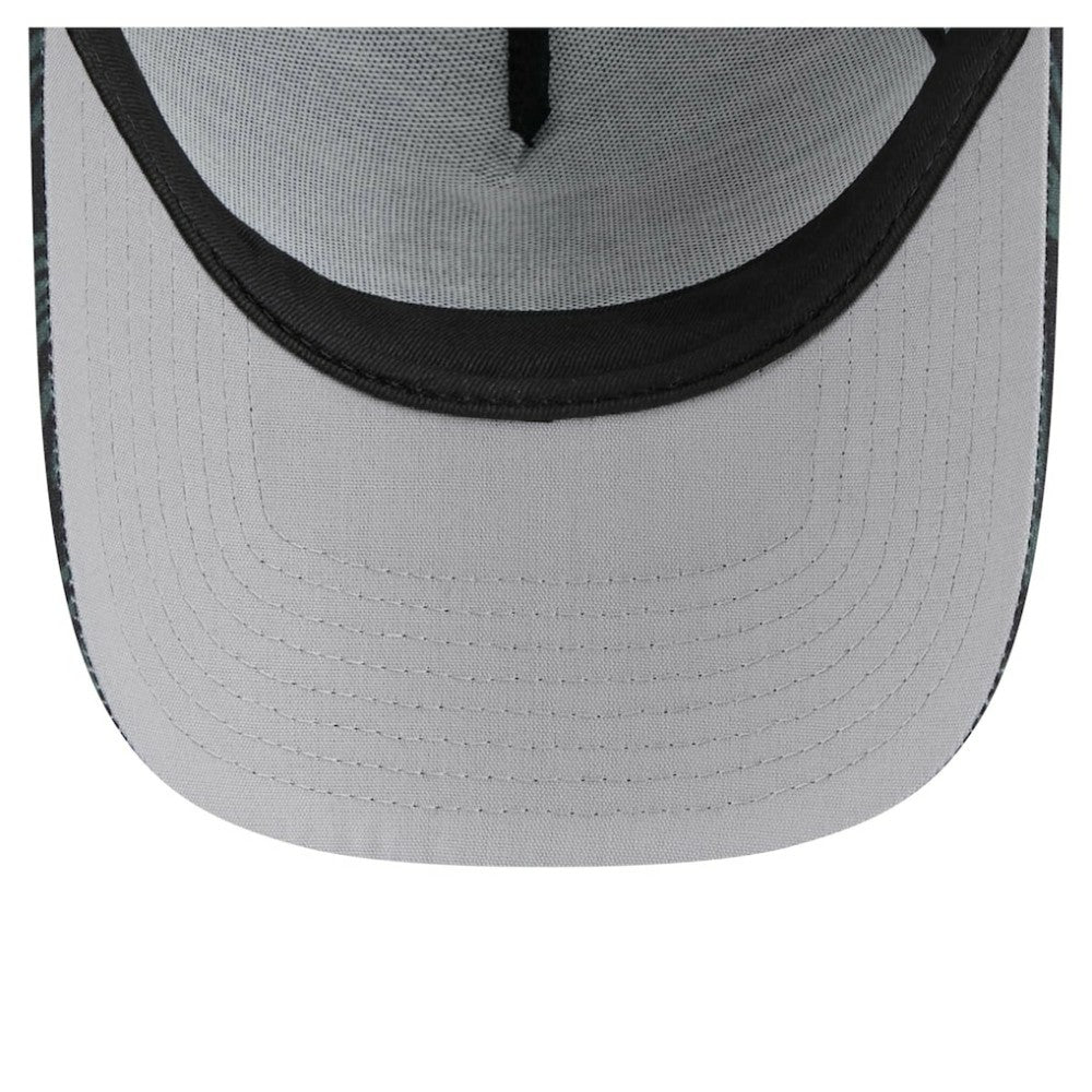Black New York Mets New Era 9FORTY A-Frame Trucker Adjustable Hat