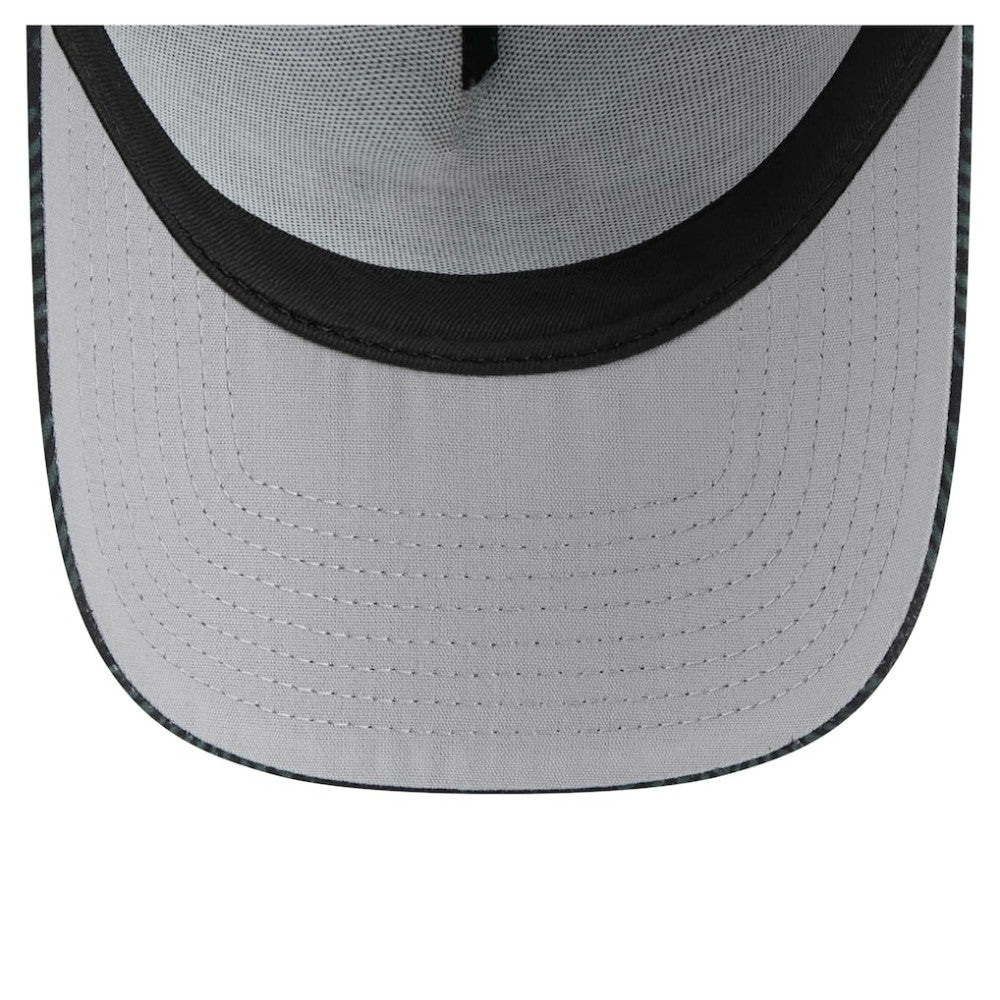 Black Tampa Bay Rays New Era 9FORTY A-Frame Trucker Adjustable Hat