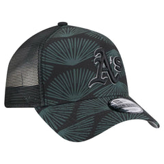 Black Athletics New Era 9FORTY A-Frame Trucker Adjustable Hat
