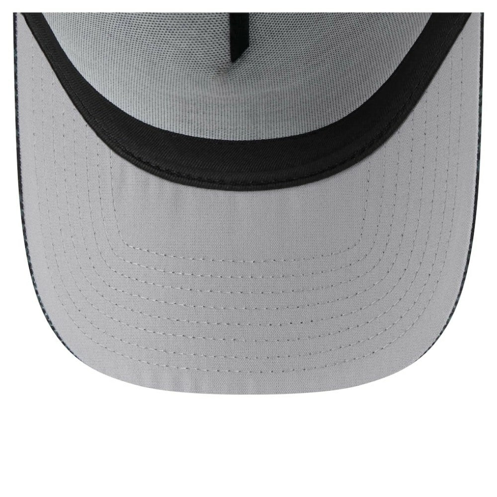 Black Pittsburgh Pirates New Era 9FORTY A-Frame Trucker Adjustable Hat