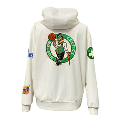 Boston Celtics Jeff Hamilton Vegan Leather Full-Zip Hoodie
