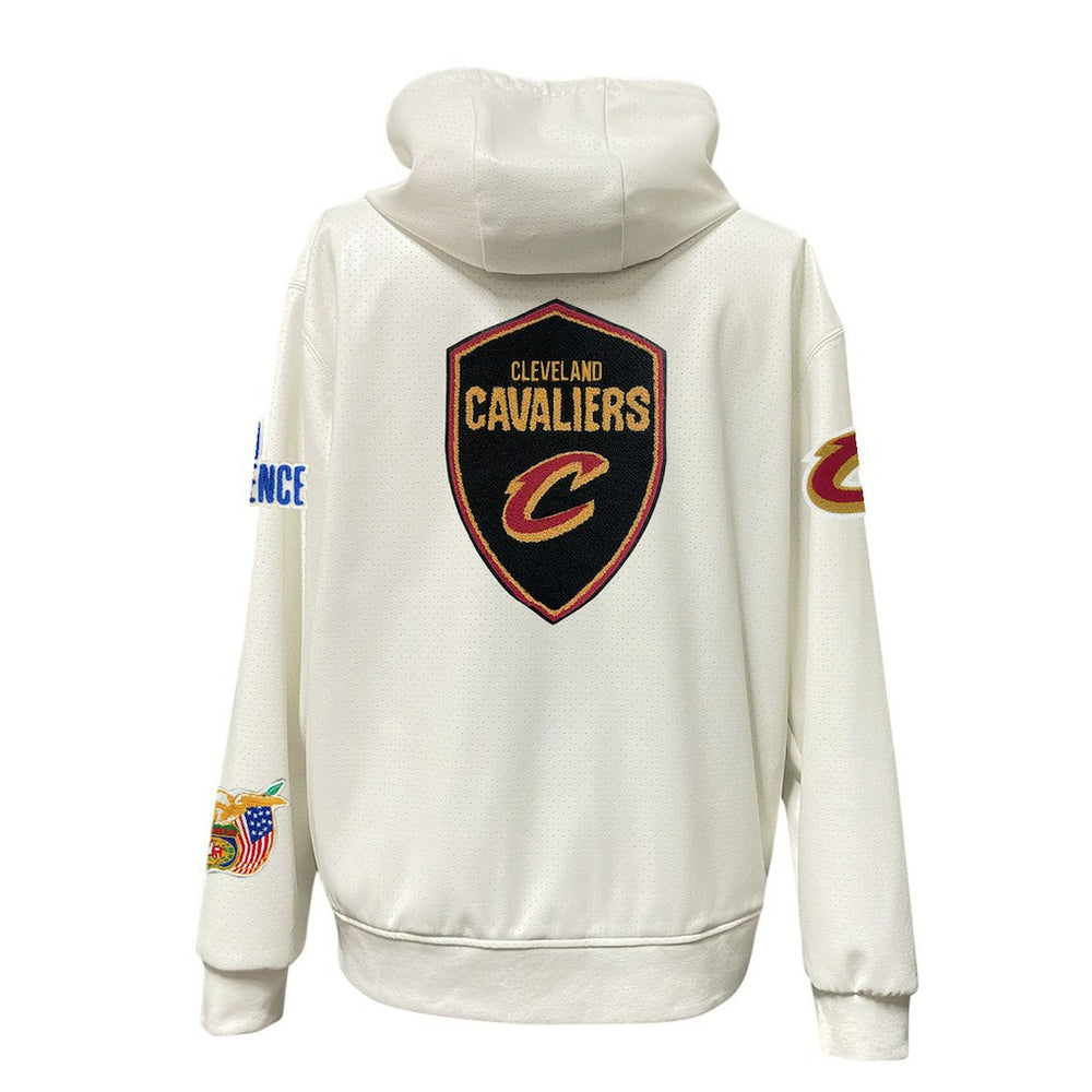 Cleveland Cavaliers Jeff Hamilton Vegan Leather Full-Zip Hoodie sale