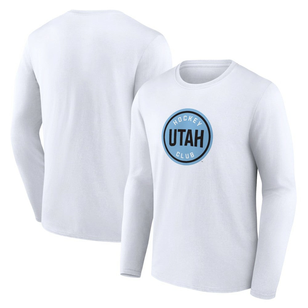 NHL Utah Mammoth Fanatics Draft Logo Long Sleeve T-Shirt