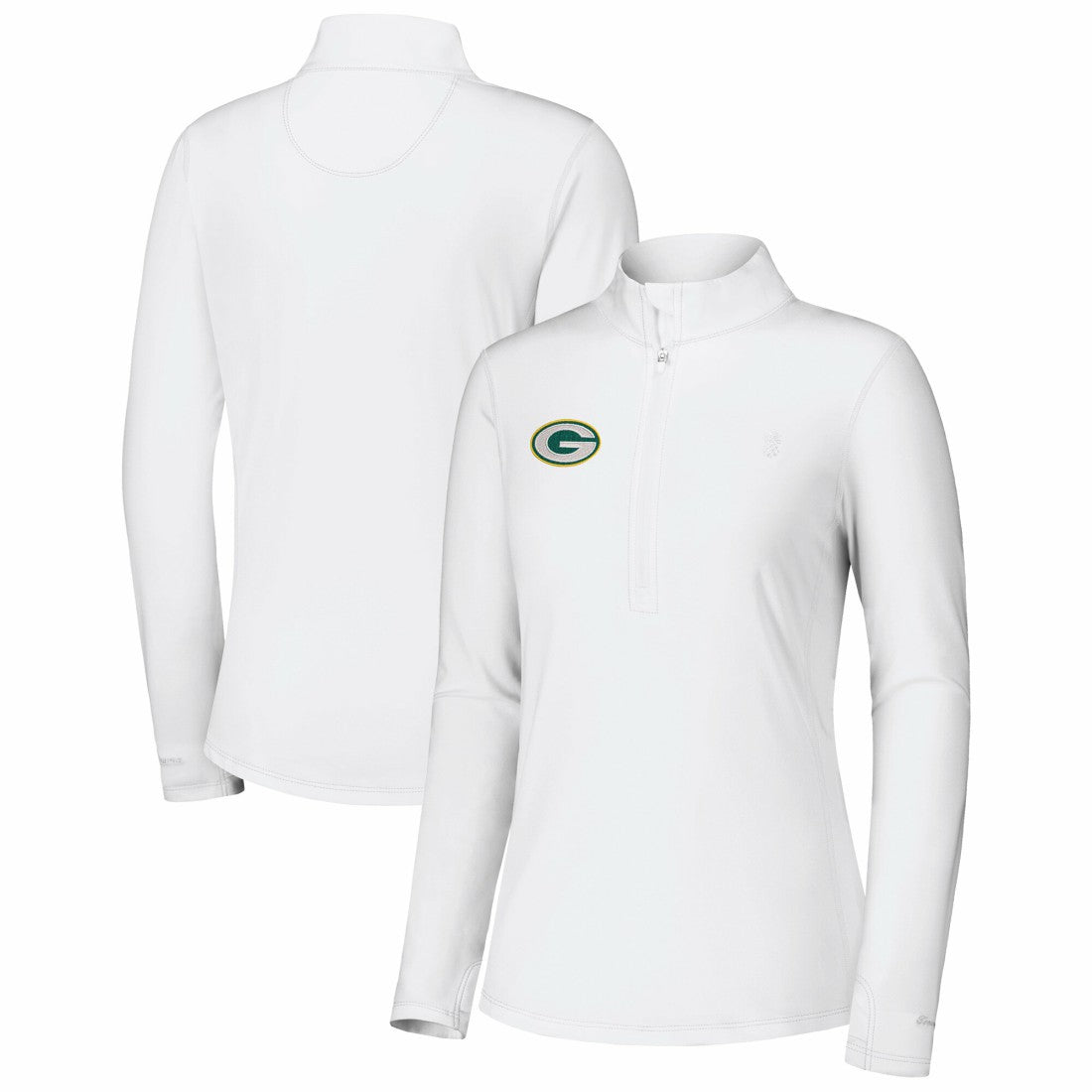 Women's Sport Playa Vista IslandZone Quarter-Zip Jacket - Green Bay Packers Jackets