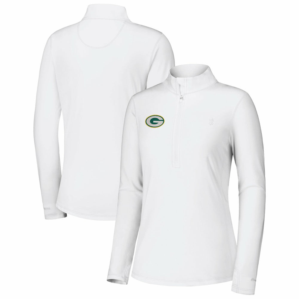 Women's Sport Playa Vista IslandZone Quarter-Zip Jacket - Green Bay Packers Jackets