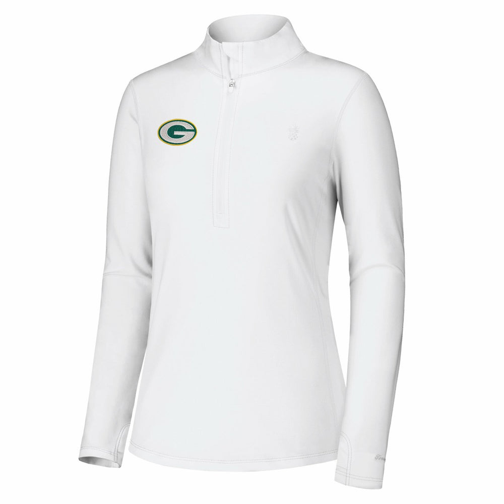 Women's Sport Playa Vista IslandZone Quarter-Zip Jacket - Green Bay Packers Jackets