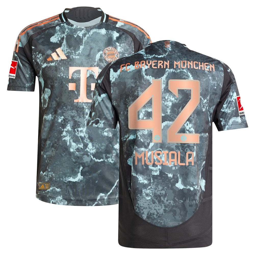 Jamal Musiala Bayern Munich 2024/25 Away Player Jersey