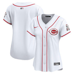 White Cincinnati Reds Nike Women's Home Limited Jersey