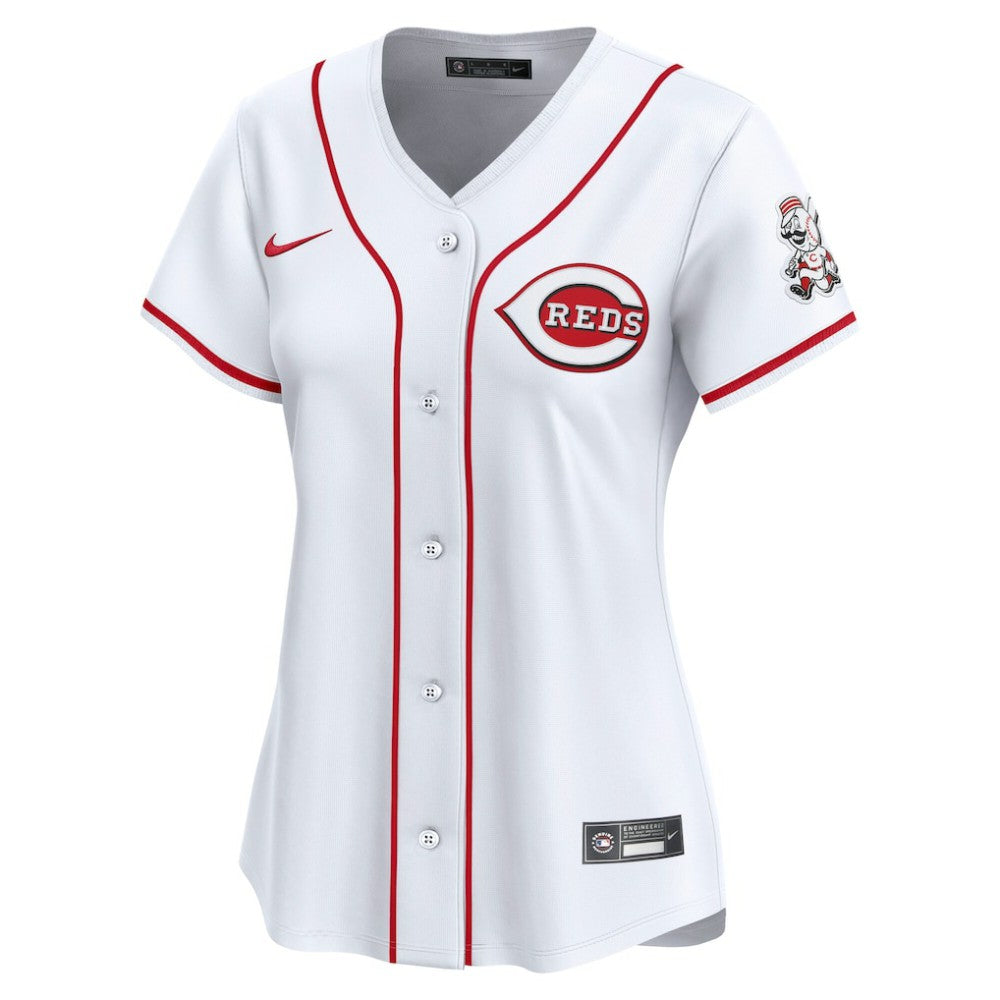 White Cincinnati Reds Nike Women's Home Limited Jersey