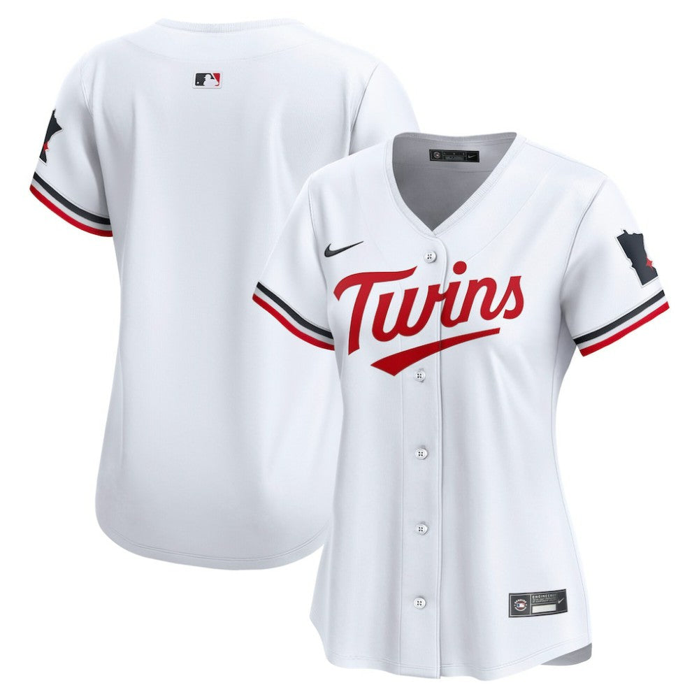 White Minnesota Twins Nike Women's Home Limited Jersey