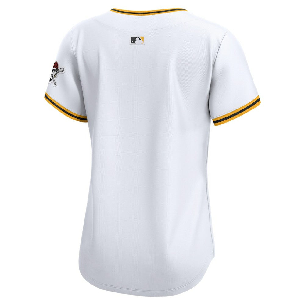 White Pittsburgh Pirates Nike Women's Home Limited Jersey