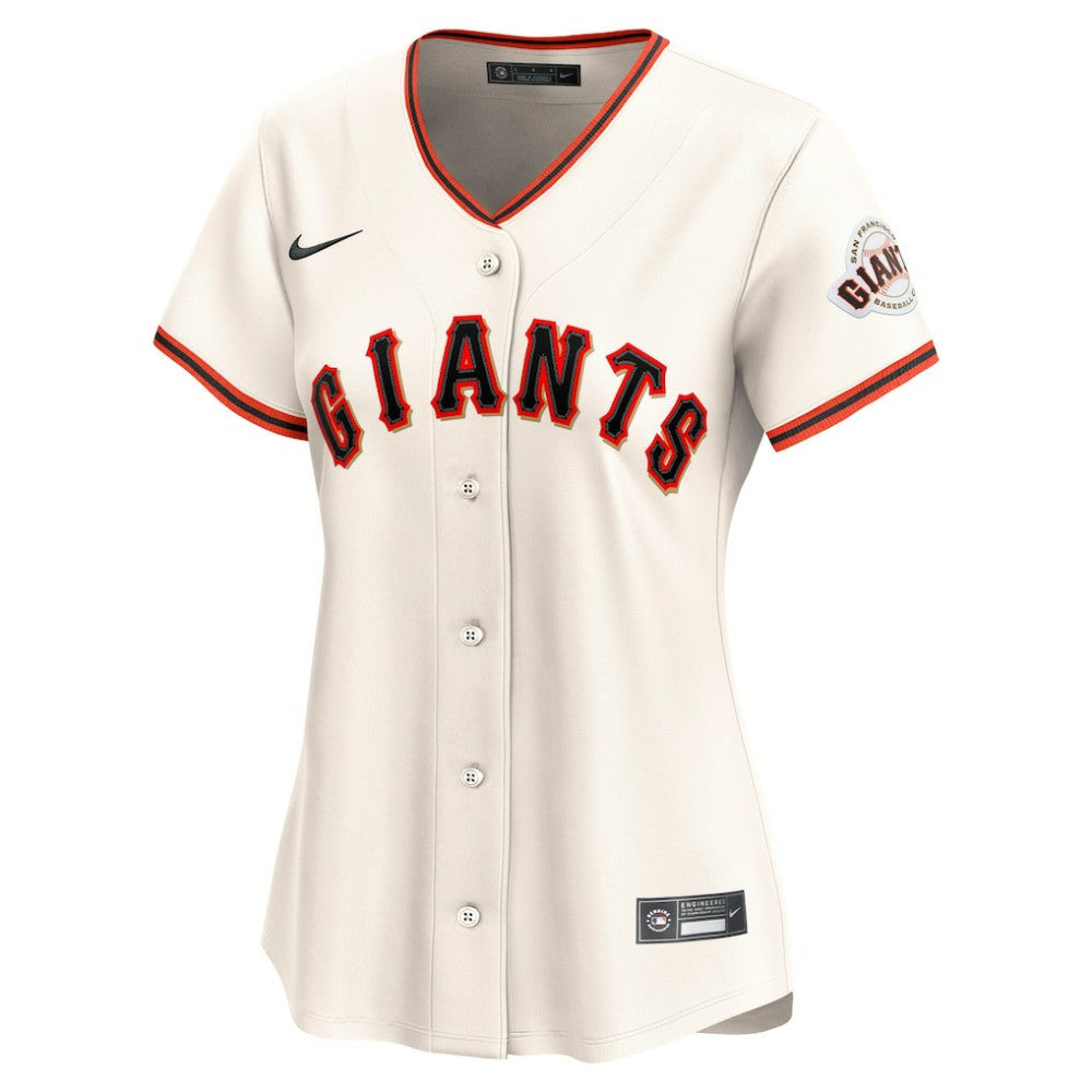 Cream San Francisco Giants Nike Women's Home Limited Jersey