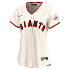 Cream San Francisco Giants Nike Women's Home Limited Jersey