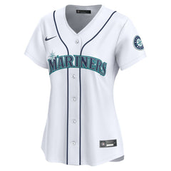 White Seattle Mariners Nike Women's Home Limited Jersey