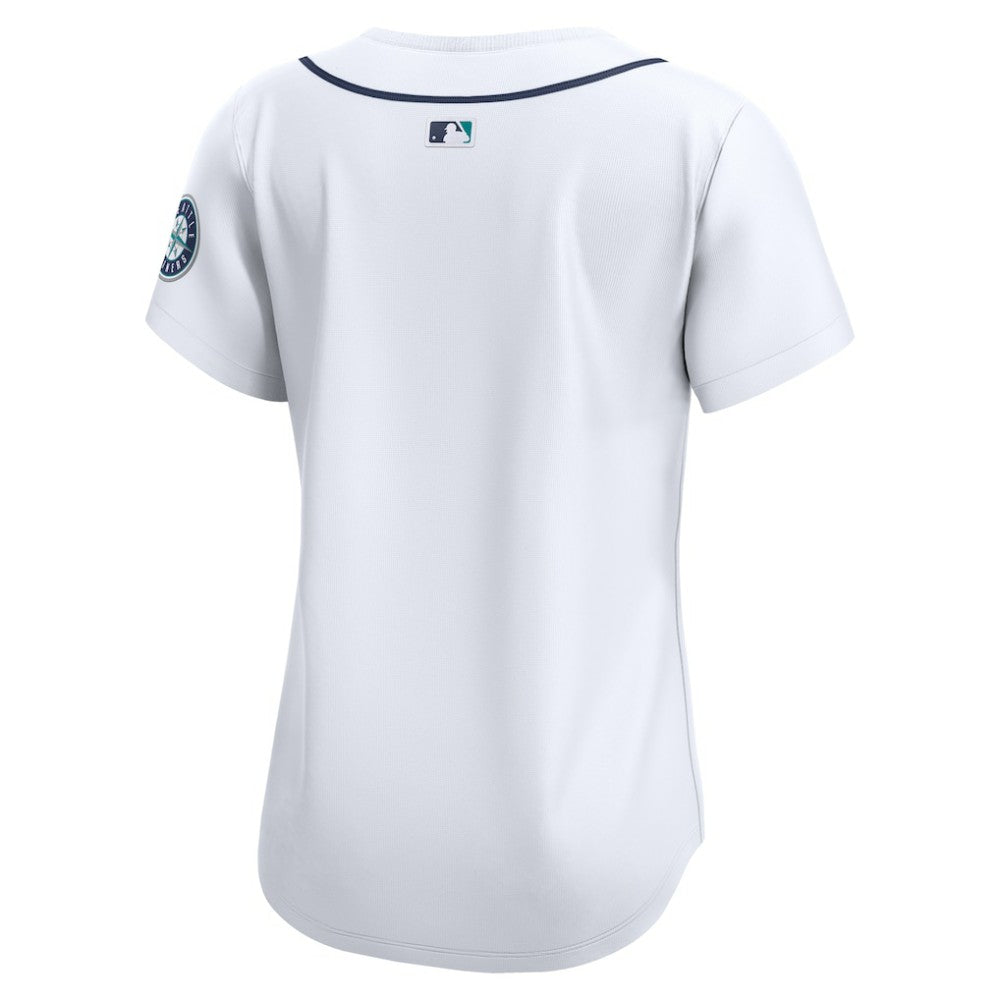 White Seattle Mariners Nike Women's Home Limited Jersey