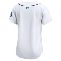 White Seattle Mariners Nike Women's Home Limited Jersey