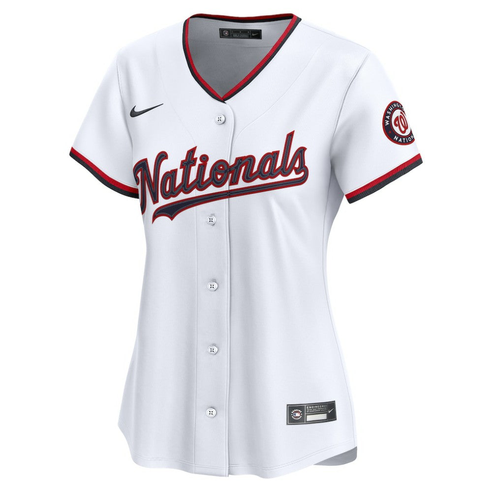 White Washington Nationals Nike Women's Home Limited Jersey