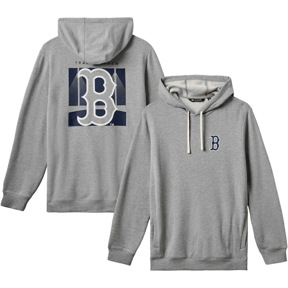 Gray Boston Red Sox TravisMathew Cloud Pullover Hoodie