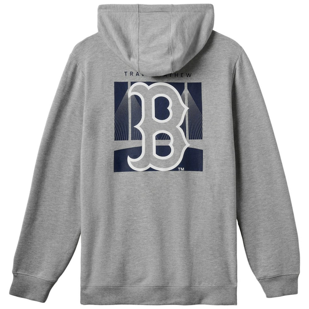 Gray Boston Red Sox TravisMathew Cloud Pullover Hoodie