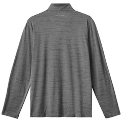 Gray Texas Rangers TravisMathew The Heater Quarter-Zip Pullover Top