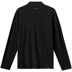 Black San Francisco Giants TravisMathew The Heater Quarter-Zip Pullover Top
