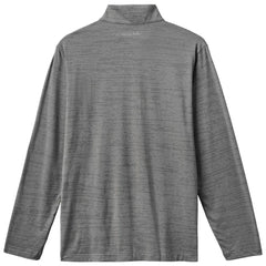 Gray Chicago Cubs TravisMathew The Heater Quarter-Zip Pullover Top