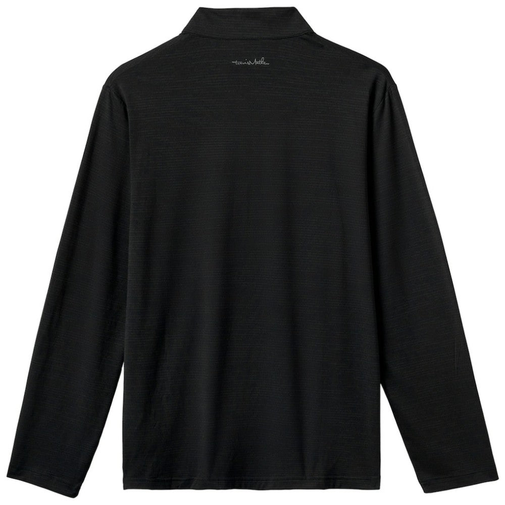 Black Arizona Diamondbacks TravisMathew The Heater Quarter-Zip Pullover Top