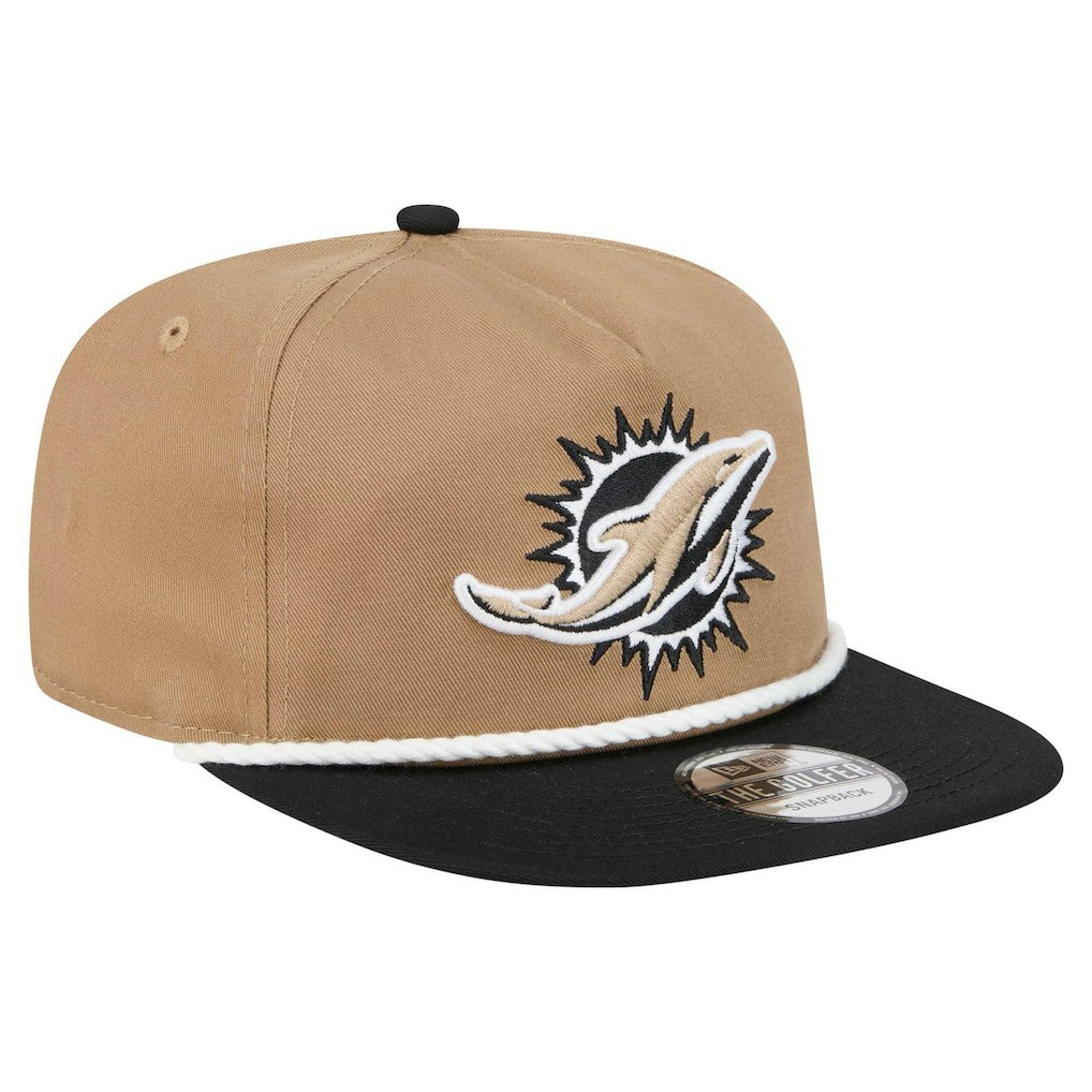 Desert Golfer Snapback Hat - Miami Dolphins Hats