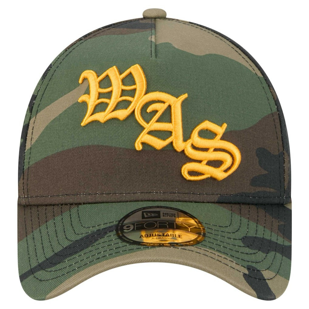 Mystic Camo A-Frame 9FORTY Adjustable Hat - Washington Commanders Hats