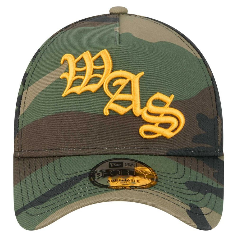 Mystic Camo A-Frame 9FORTY Adjustable Hat - Washington Commanders Hats