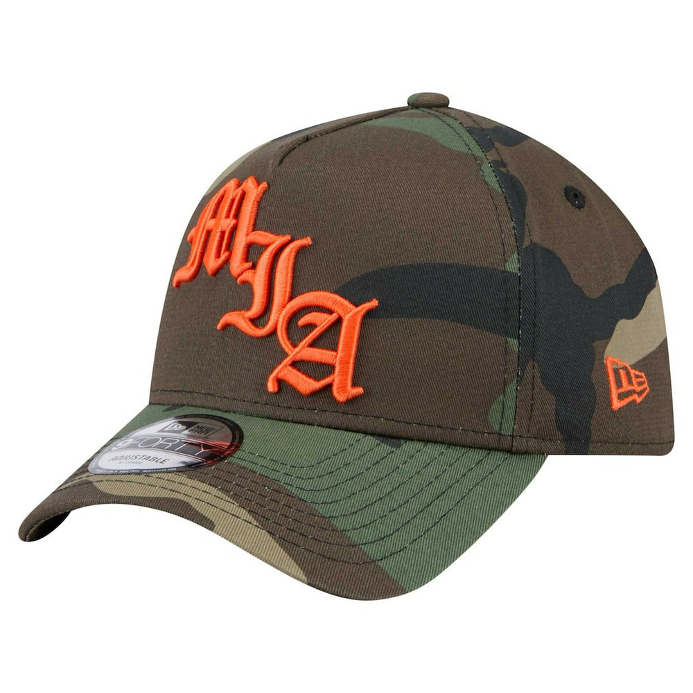 Mystic Camo A-Frame 9FORTY Adjustable Hat - Miami Dolphins Hats