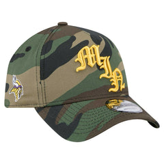 Mystic Camo A-Frame 9FORTY Adjustable Hat - Minnesota Vikings Hats