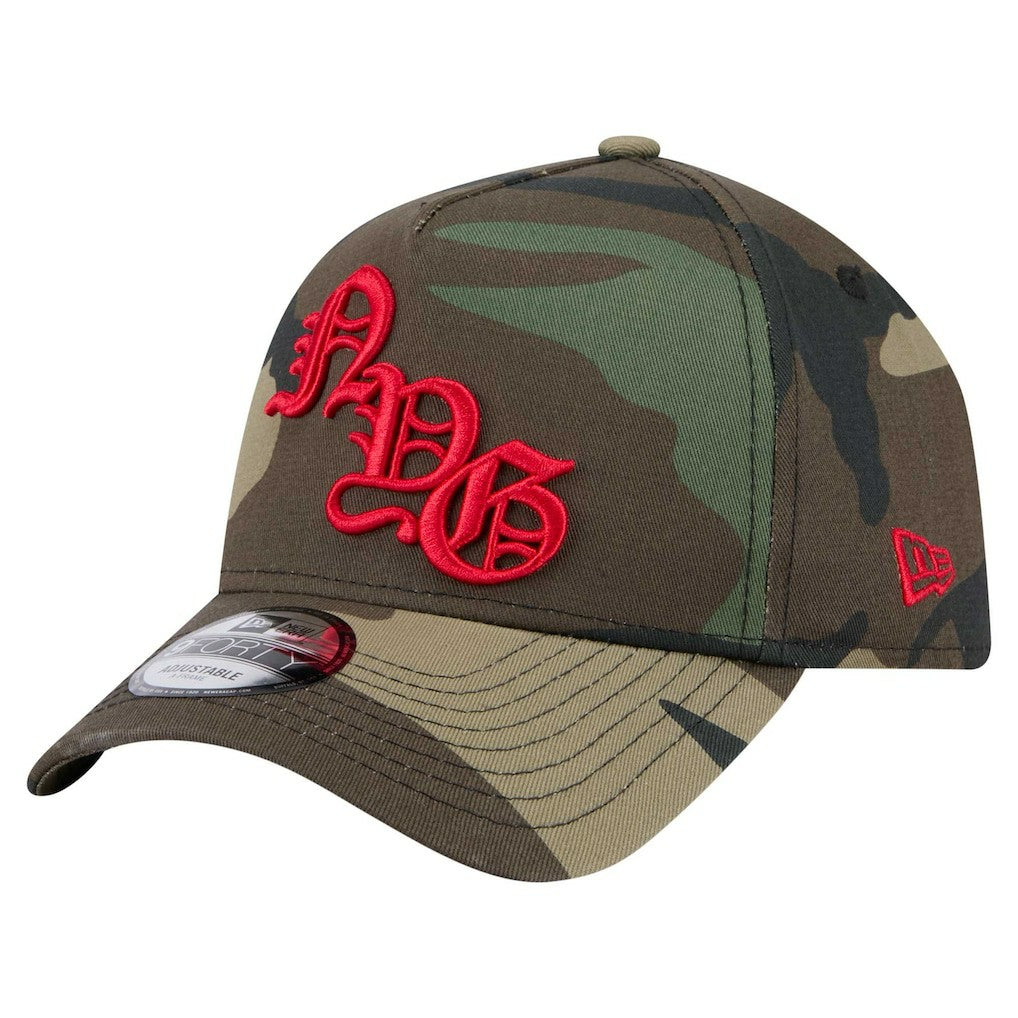 Mystic Camo A-Frame 9FORTY Adjustable Hat - New York Giants Hats