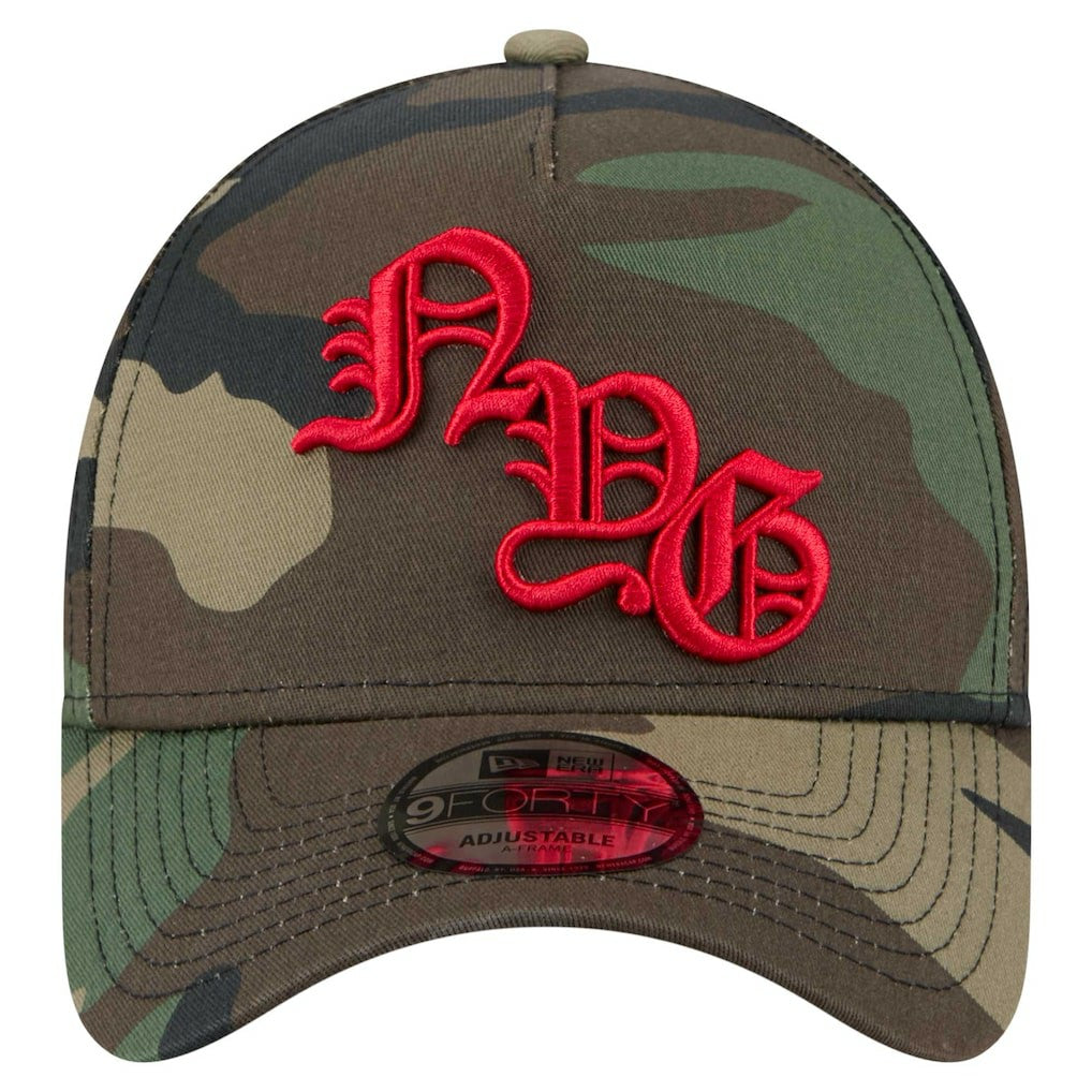 Mystic Camo A-Frame 9FORTY Adjustable Hat - New York Giants Hats