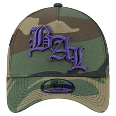 Mystic Camo A-Frame 9FORTY Adjustable Hat - Baltimore Ravens Hats