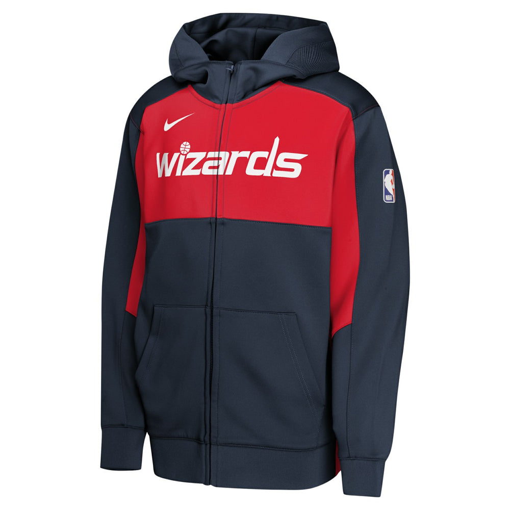 Nike Washington Wizards Youth Authentic On-Court Showtime Performance Full-Zip Hoodie