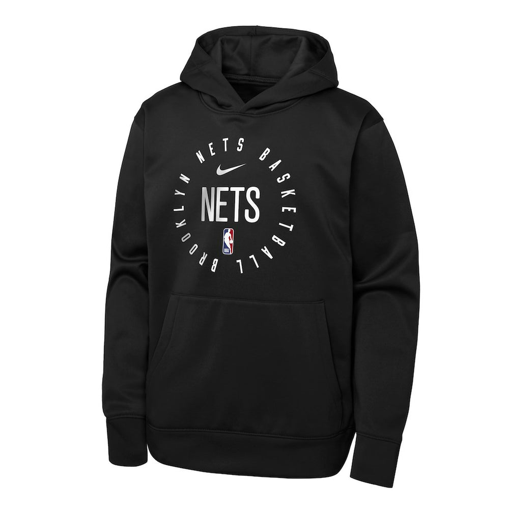 Nike Brooklyn Nets Youth Performance Practice Spotlight Pullover Hoodie