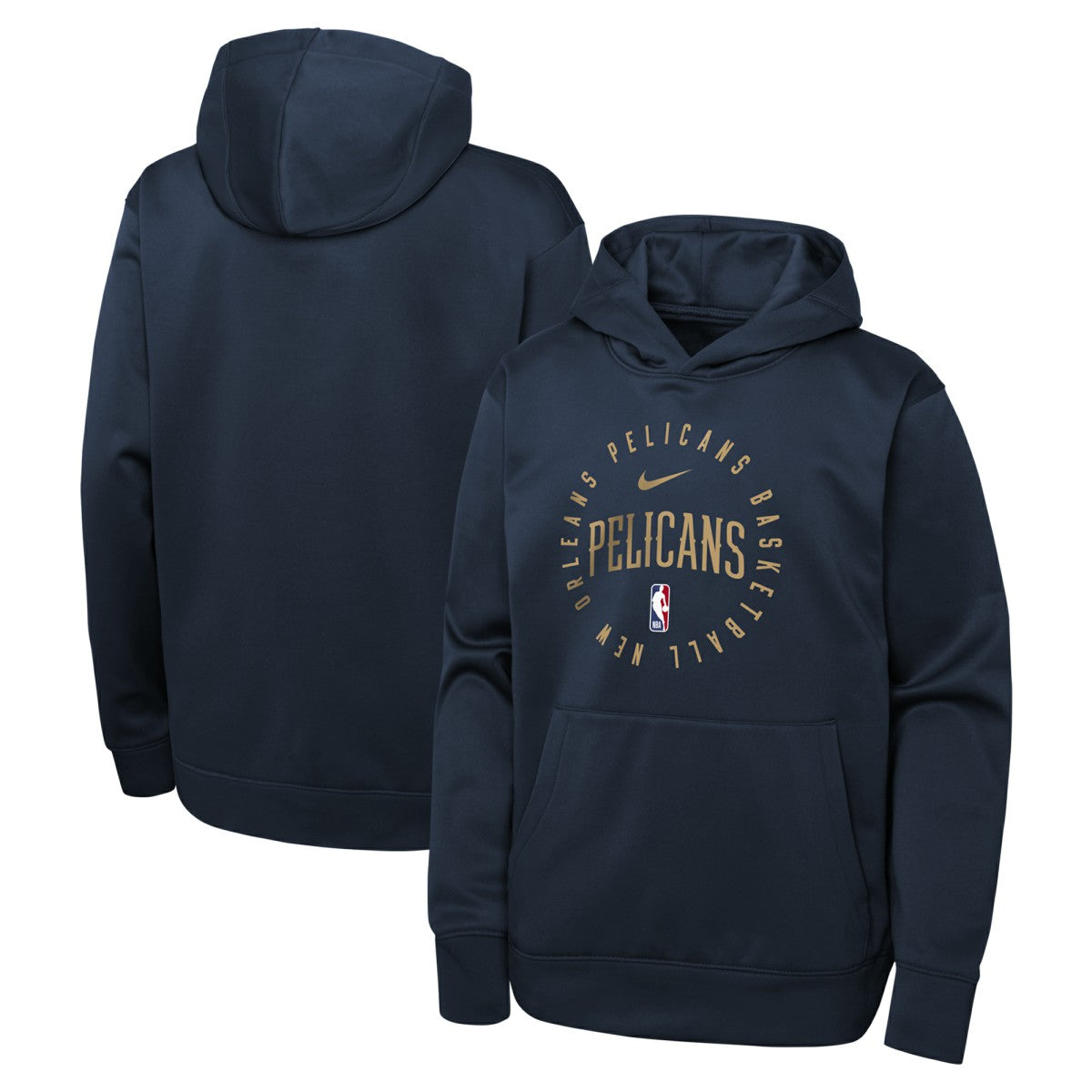 Nike New Orleans Pelicans Youth Performance Practice Spotlight Pullover Hoodie