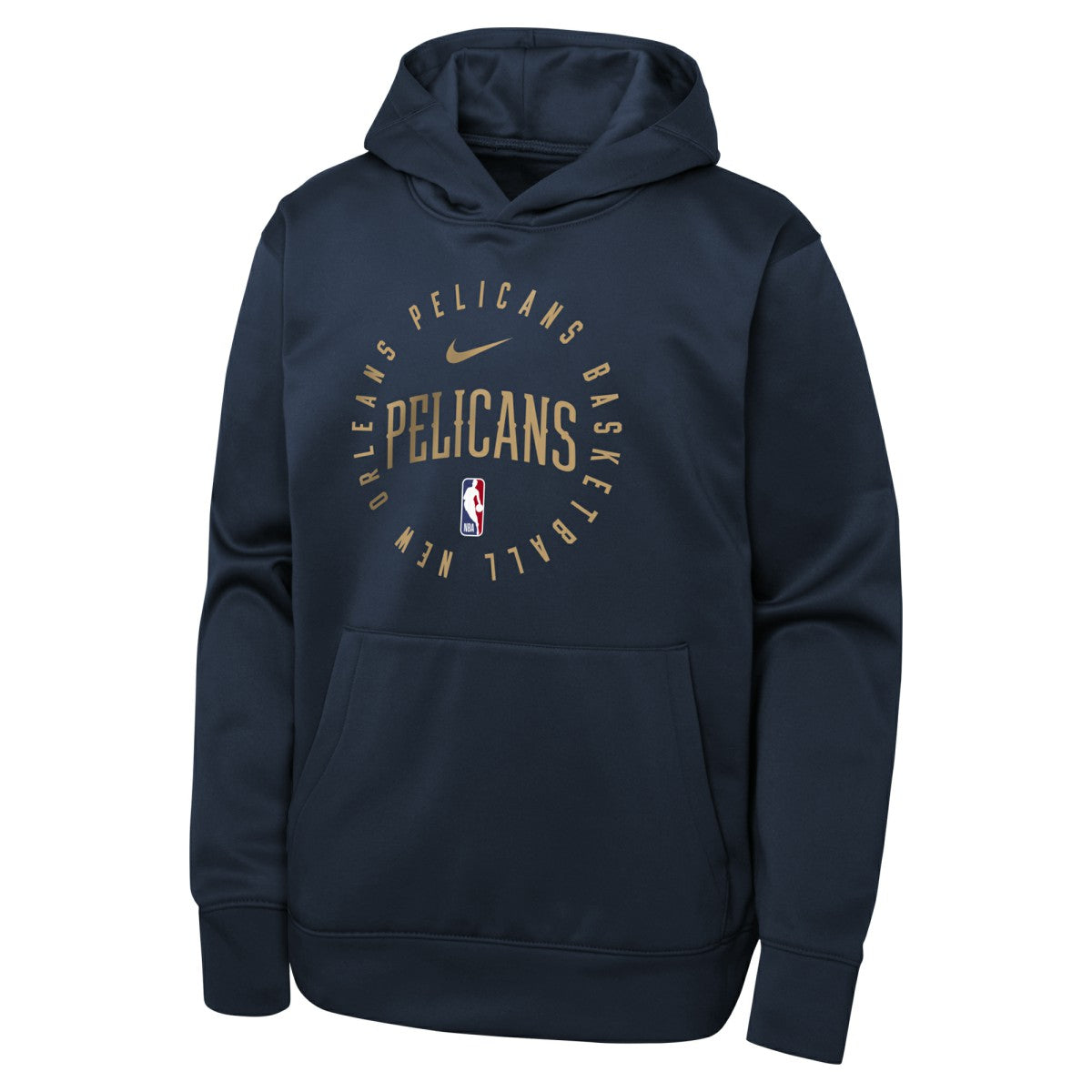 Nike New Orleans Pelicans Youth Performance Practice Spotlight Pullover Hoodie