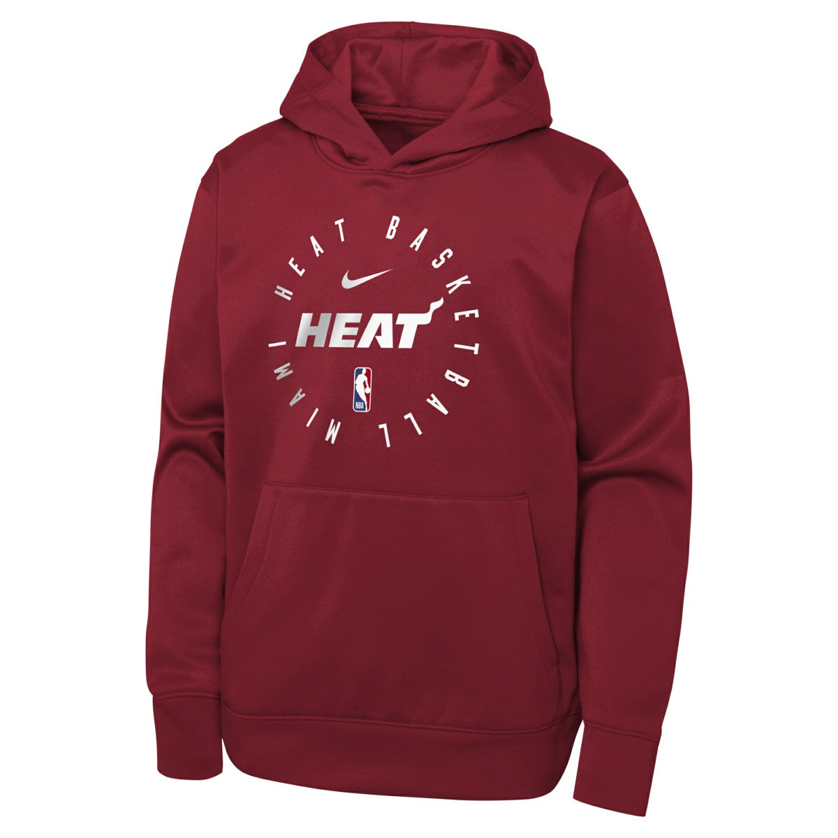 Nike Miami Heat Youth Performance Practice Spotlight Pullover Hoodie