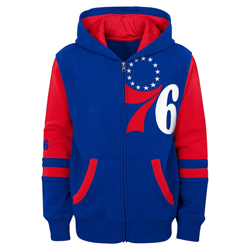Philadelphia 76ers Preschool Straight To The League Full-Zip Hoodie