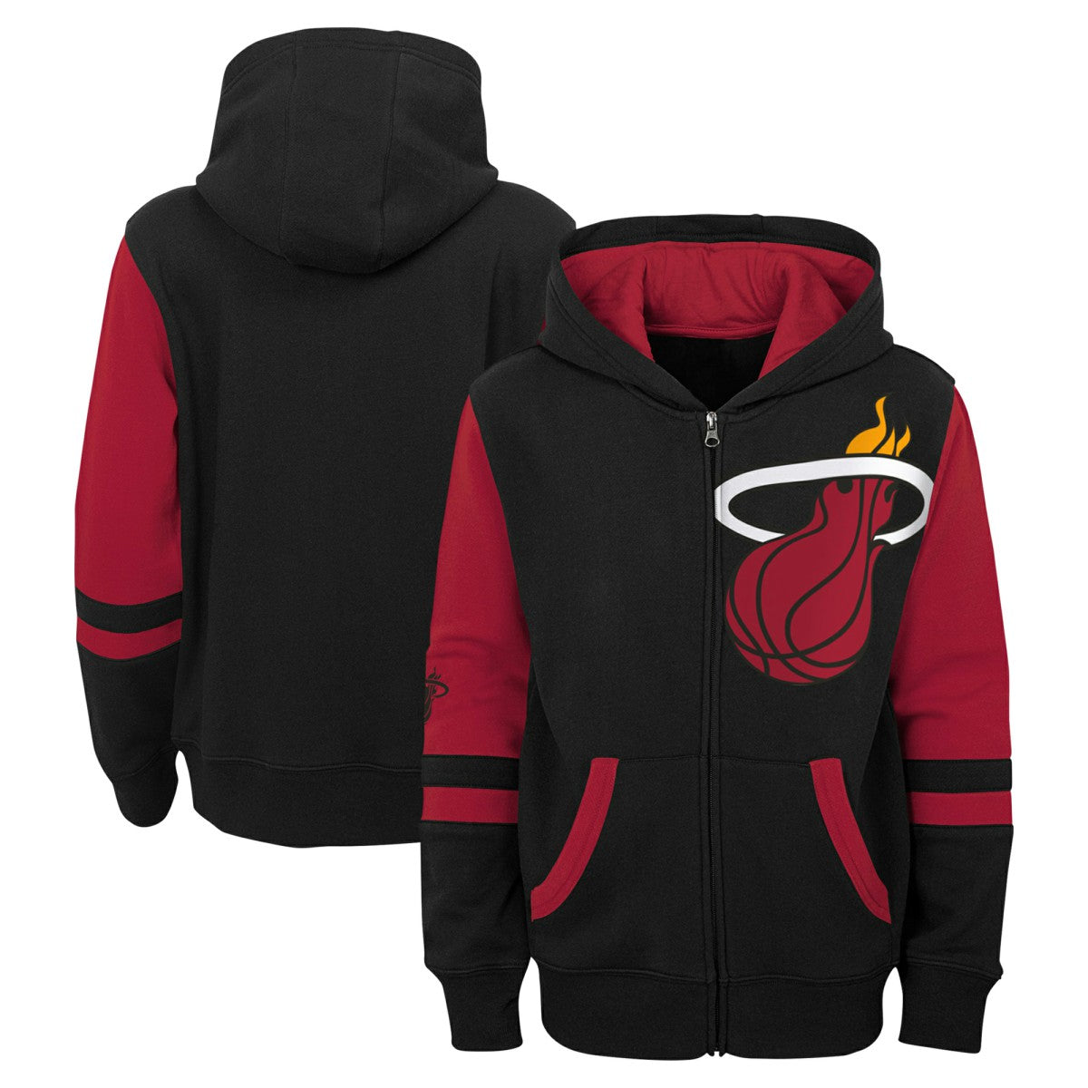 Miami Heat Preschool Straight To The League Full-Zip Hoodie