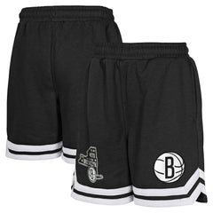 Brooklyn Nets Youth Teardrop Fleece Shorts