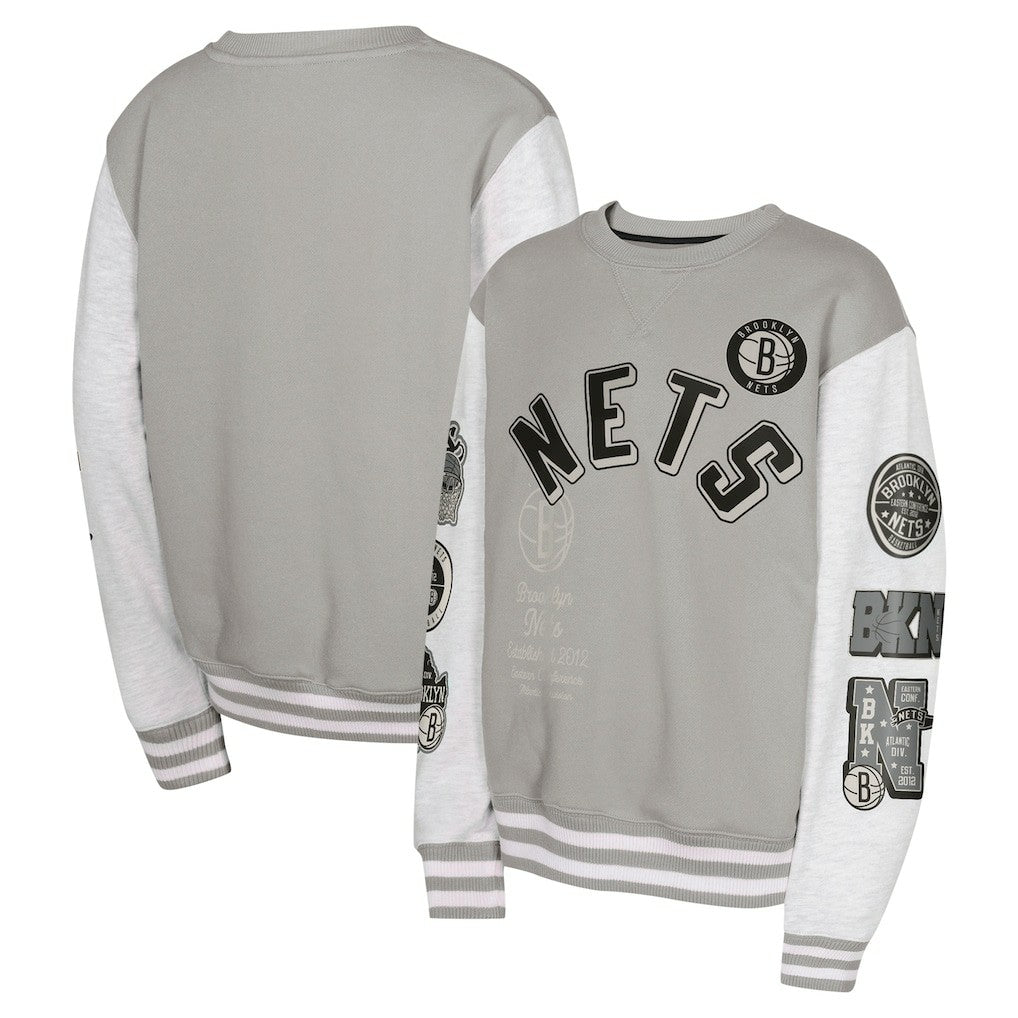 Brooklyn Nets Youth Star Treatment Pullover Sweatshirt