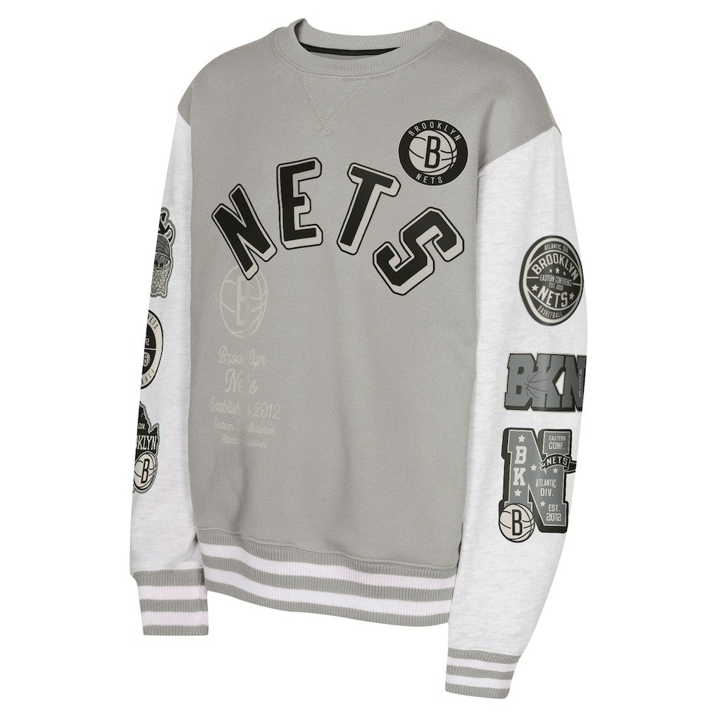 Brooklyn Nets Youth Star Treatment Pullover Sweatshirt