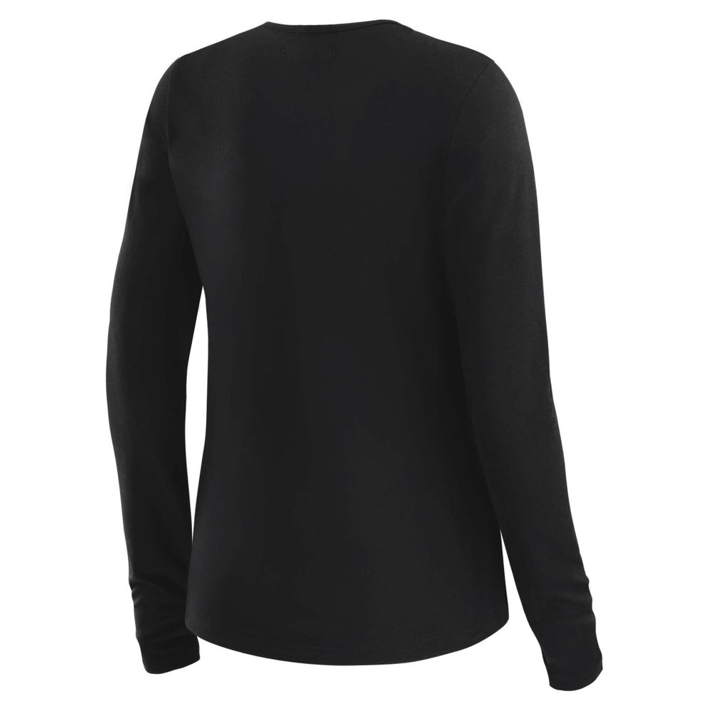 WEAR by Erin Andrews x Gracie Hunt Women's Mesh Panel Long Sleeve T-Shirt - Seattle Seahawks T-shirts