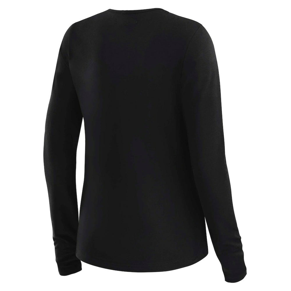 WEAR by Erin Andrews x Gracie Hunt Women's Mesh Panel Long Sleeve T-Shirt - Chicago Bears T-shirts