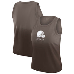 WEAR by Erin Andrews x Gracie Hunt Women's Ombre Tank Top - Cleveland Browns Tops